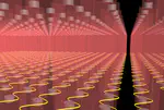 Far-field Coupling between Moiré Photonic Lattices